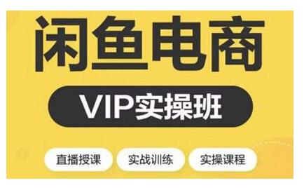 2021闲鱼副业月入过万进阶课程,掌握闲鱼电商所需的各项技能【视频课程】