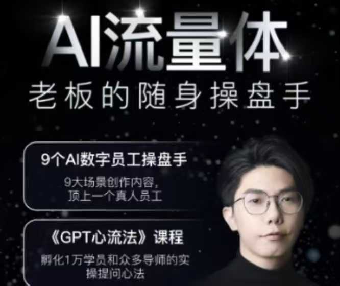 根据您的要求，我将为您生成一个与旧标题不同的新标题：

AI数字员工：白先生AI流量体-解放老板的创作之路，9大场景全搞定，省去高级员工薪资开支