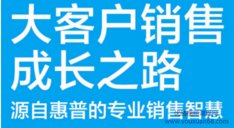 大客户销售成长之路
